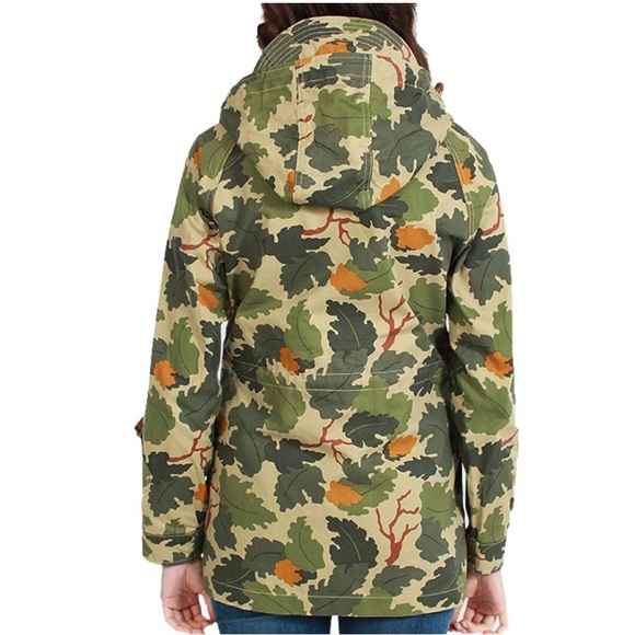 PENFIELD Vassan Mountain Printed Parka Vine Camouflage Size Small - Picture 2 of 6